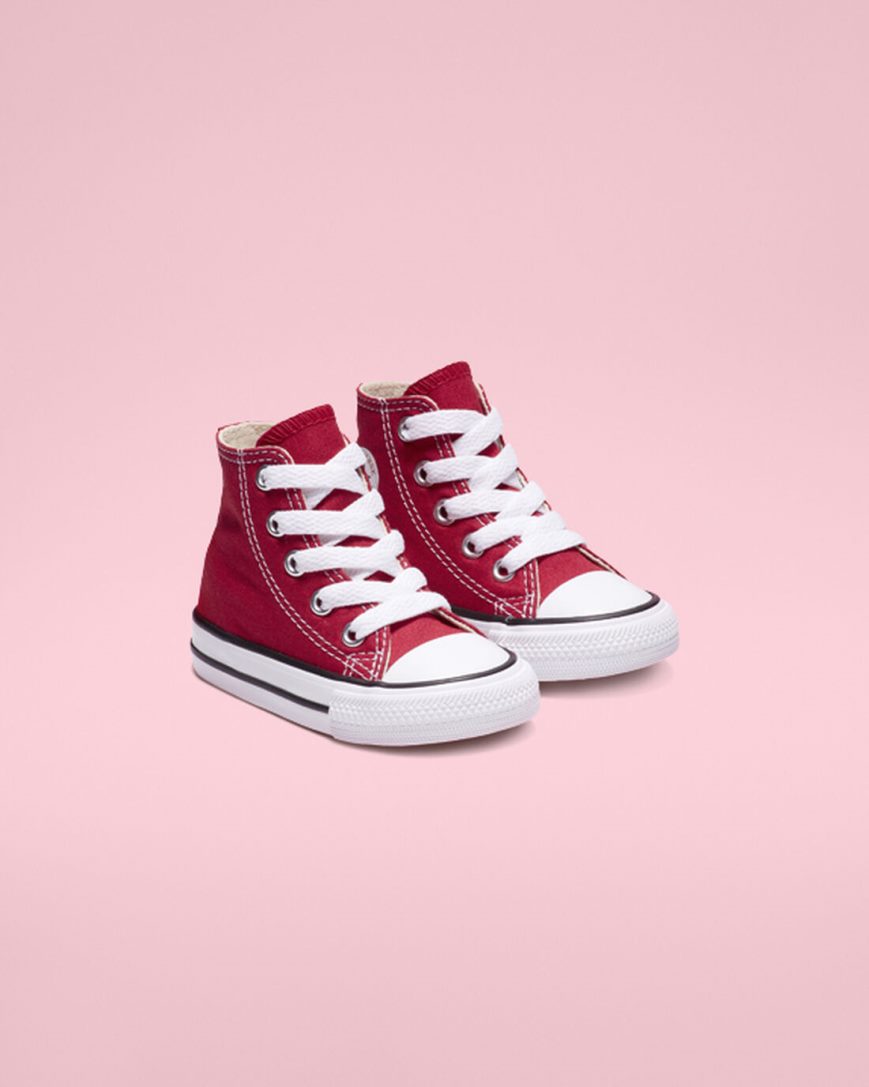 Tenisi Inalti Baieti Converse Chuck Taylor All Star Clasici Rosii | RO ERSF13927